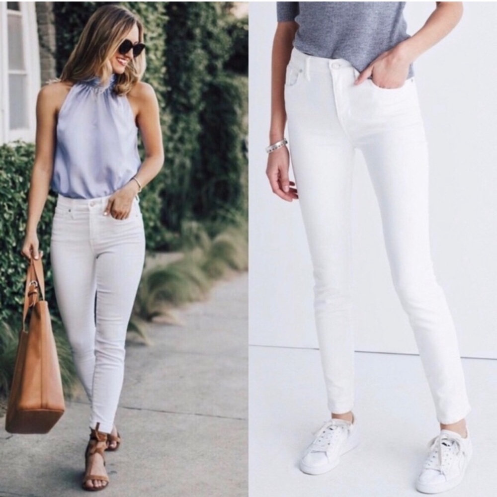 Madewell high rise skinny 27